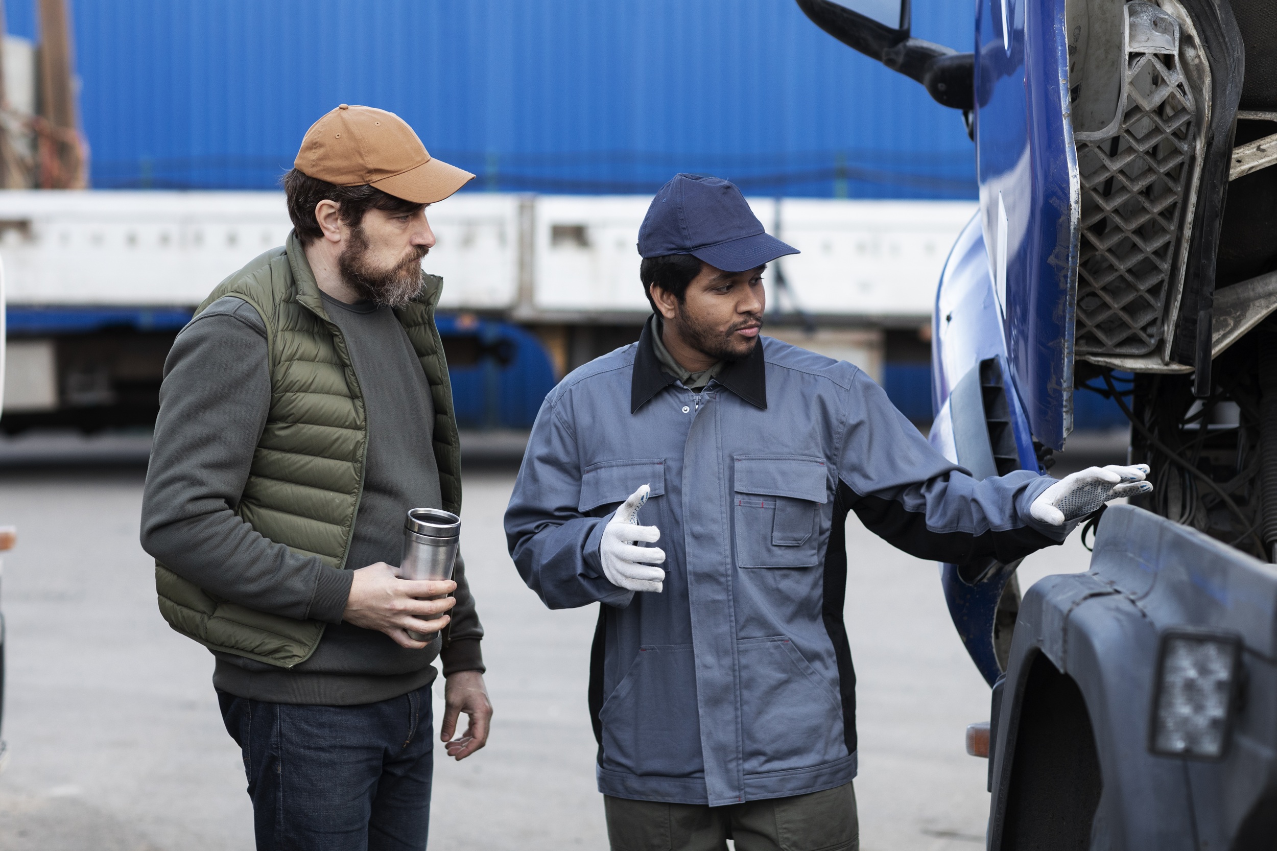 Trailer Security Background