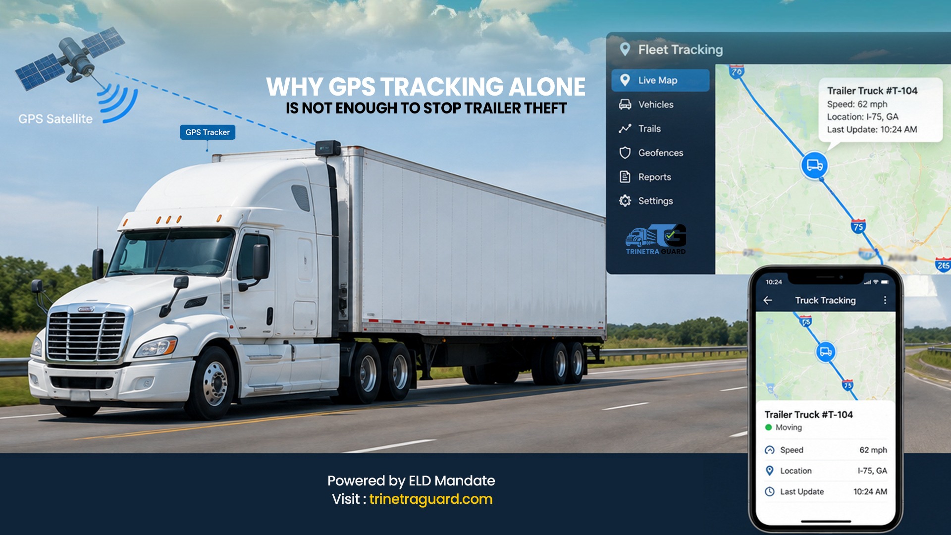 Why GPS Tracking Alone Is Not Enough to Stop Trailer Theft